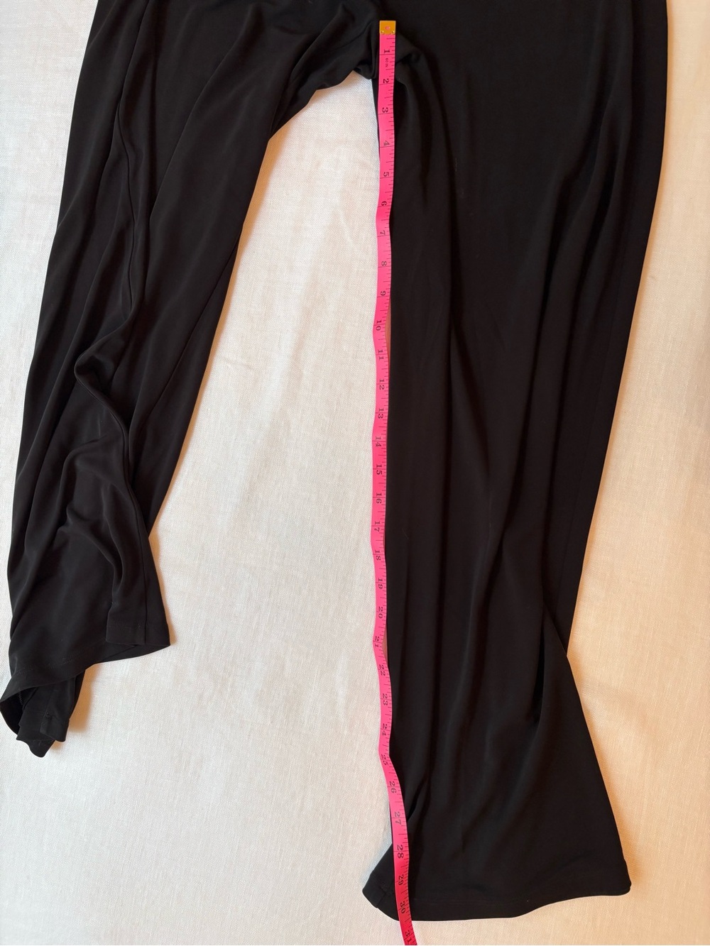 Lauren Ralph Lauren Black Wide-Leg Drawstring Side-Tie Pants - Picture 5 of 5
